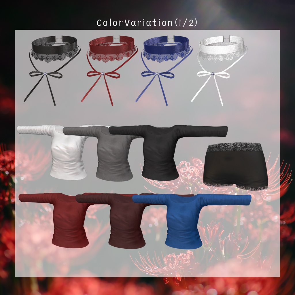 【ろうそくギミック付き/27アバター対応】🕯平成ホラゲ服🕯【センシティブなし】