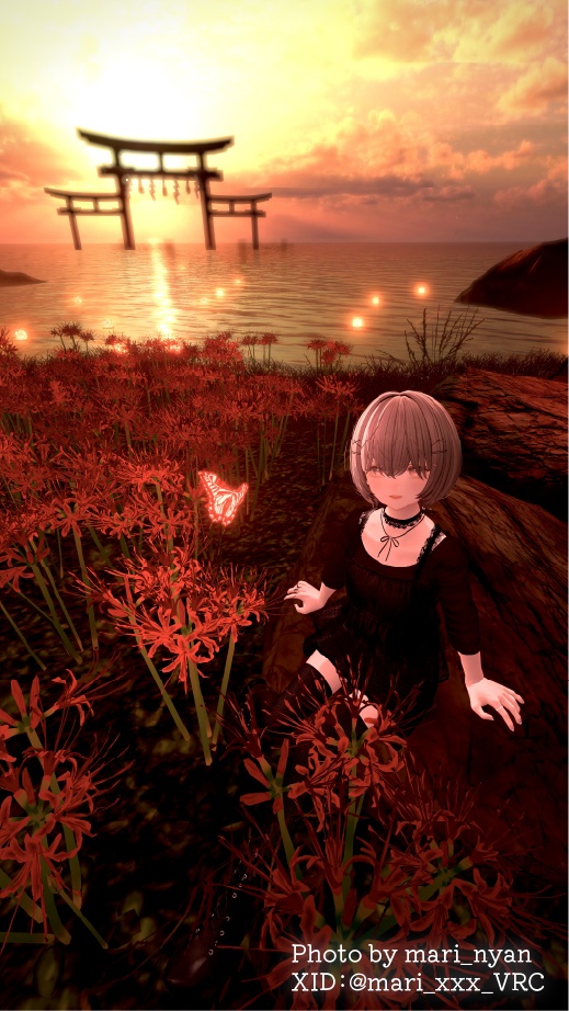 【ろうそくギミック付き/27アバター対応】🕯平成ホラゲ服🕯【センシティブなし】