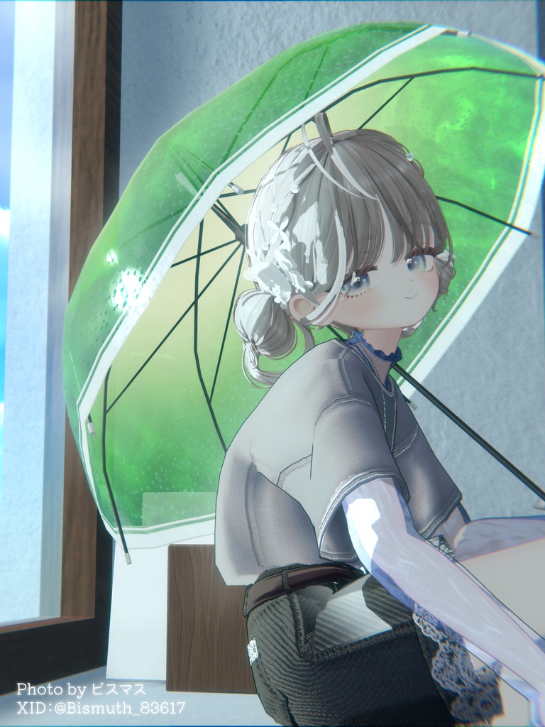 【✨v2.0にアップデートしました✨】☔ Raindrops Umbrella ☔【PCVRアバターギミック】