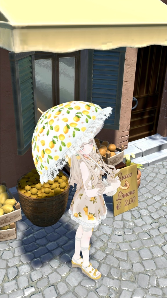 【✨v2.0にアップデートしました✨】☔ Raindrops Umbrella ☔【PCVRアバターギミック】