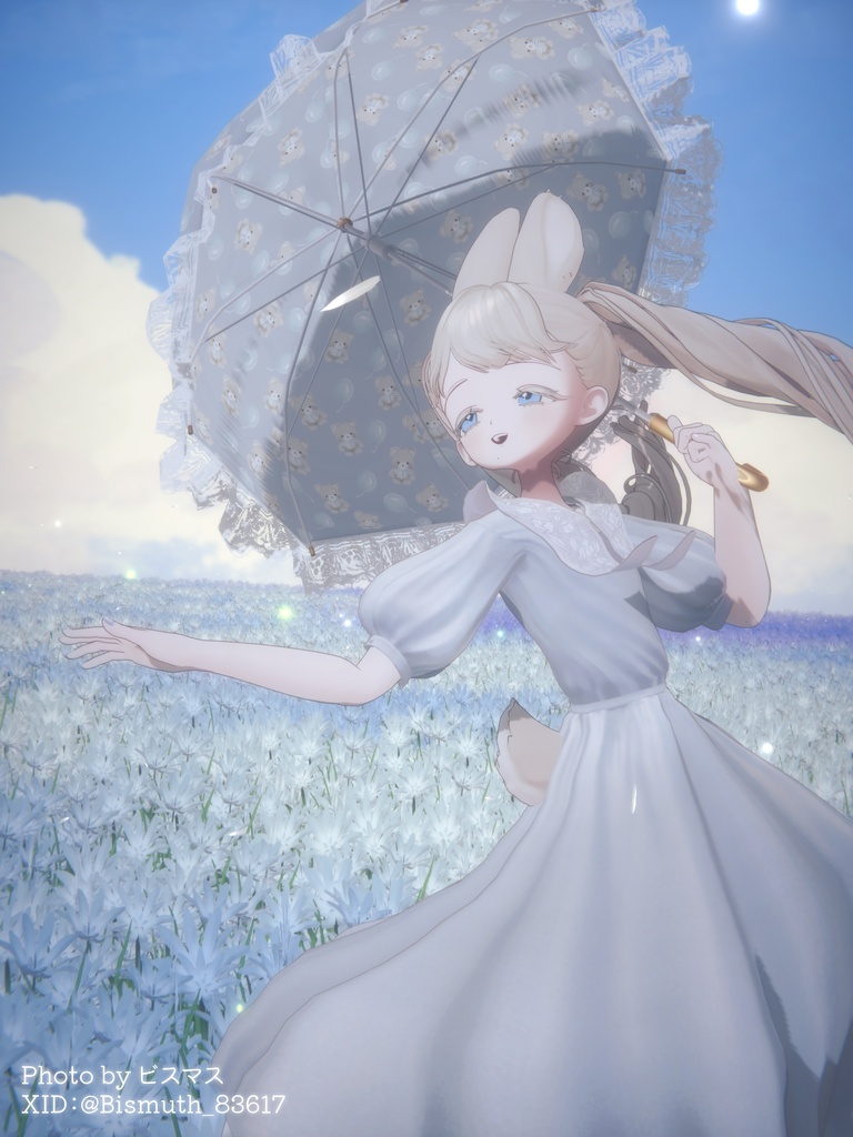 【✨v2.0にアップデートしました✨】☔ Raindrops Umbrella ☔【PCVRアバターギミック】