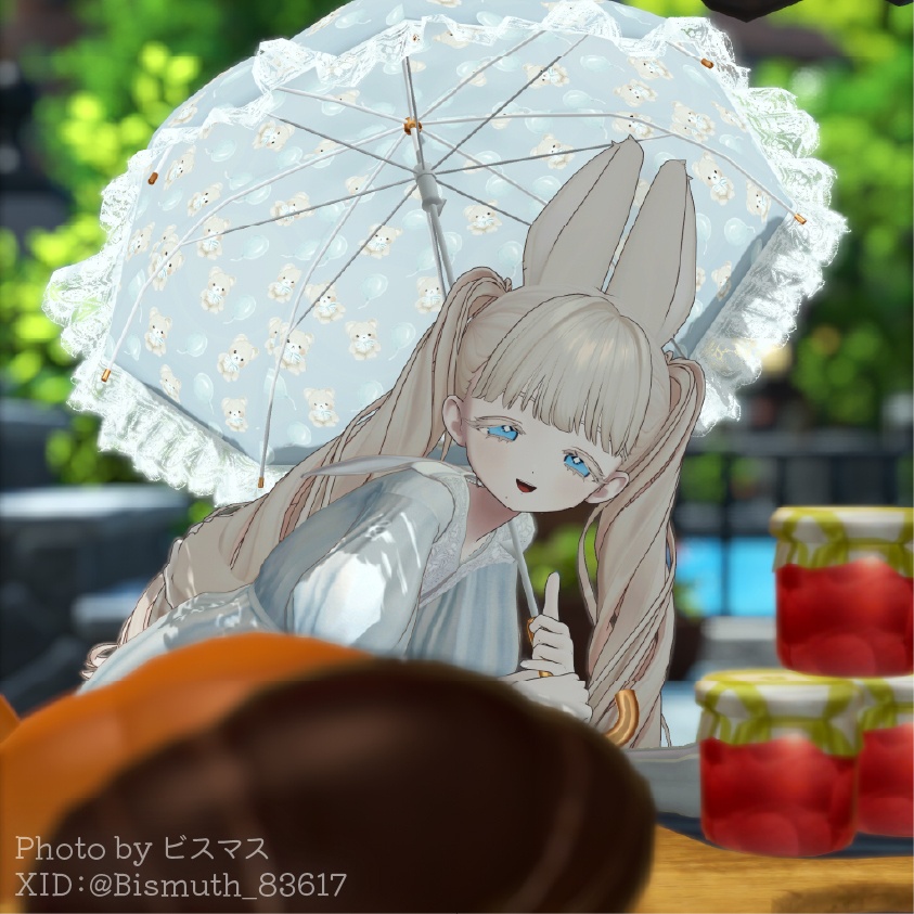 【✨v2.0にアップデートしました✨】☔ Raindrops Umbrella ☔【PCVRアバターギミック】
