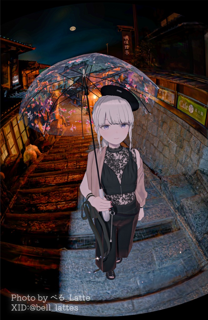 【✨v2.0にアップデートしました✨】☔ Raindrops Umbrella ☔【PCVRアバターギミック】