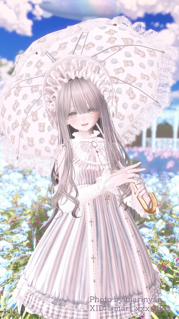 【✨v2.0にアップデートしました✨】☔ Raindrops Umbrella ☔【PCVRアバターギミック】