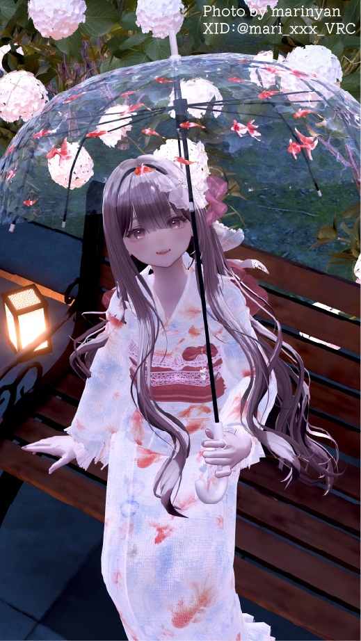 【✨v2.0にアップデートしました✨】☔ Raindrops Umbrella ☔【PCVRアバターギミック】