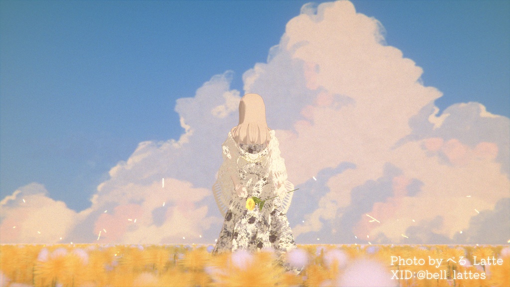 【11アバター対応】🪞MyLadyLongHair🪞【おまけでワールドアセット付き】