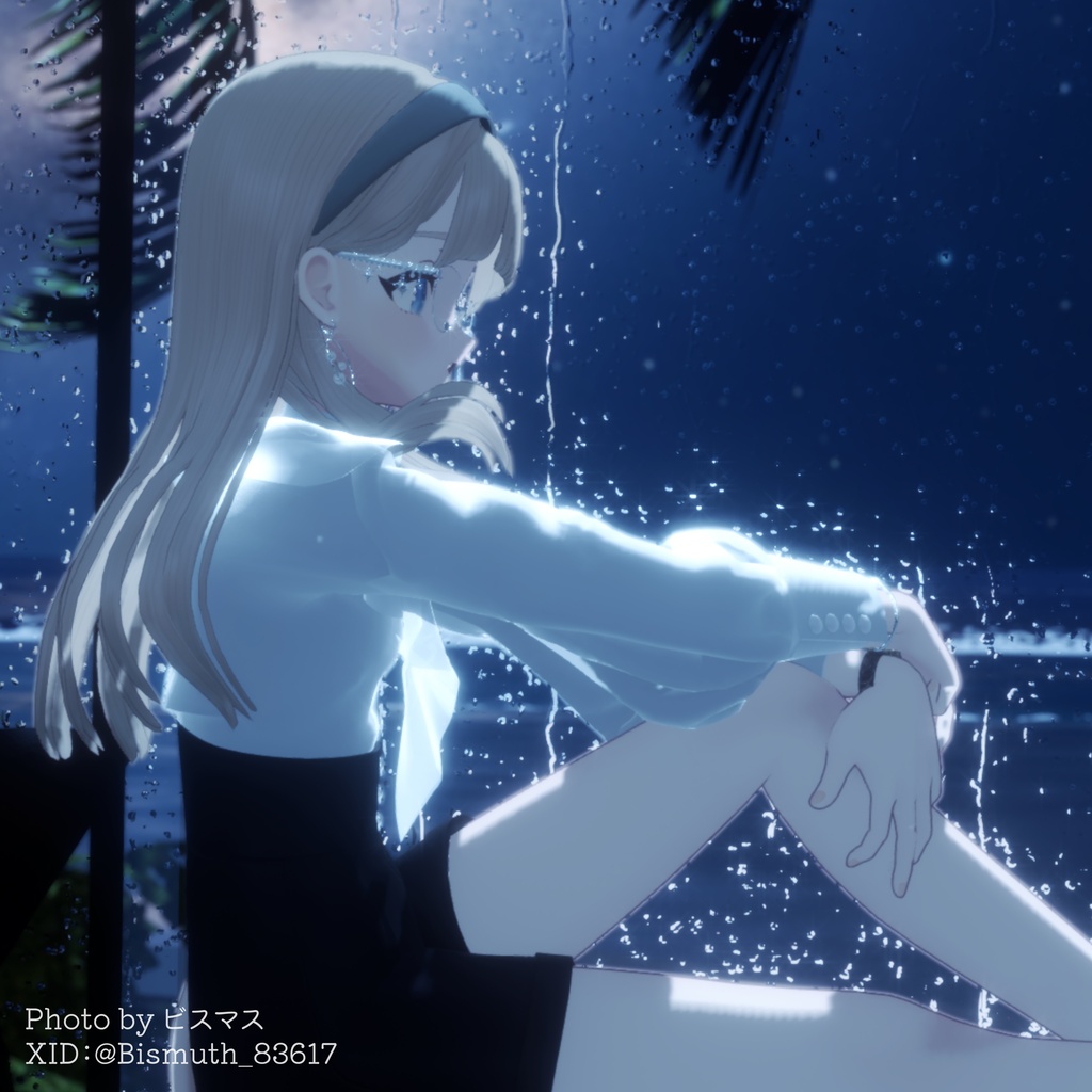 【10アバター対応】🪞MyLadyLongHair🪞【VRC想定Hair】