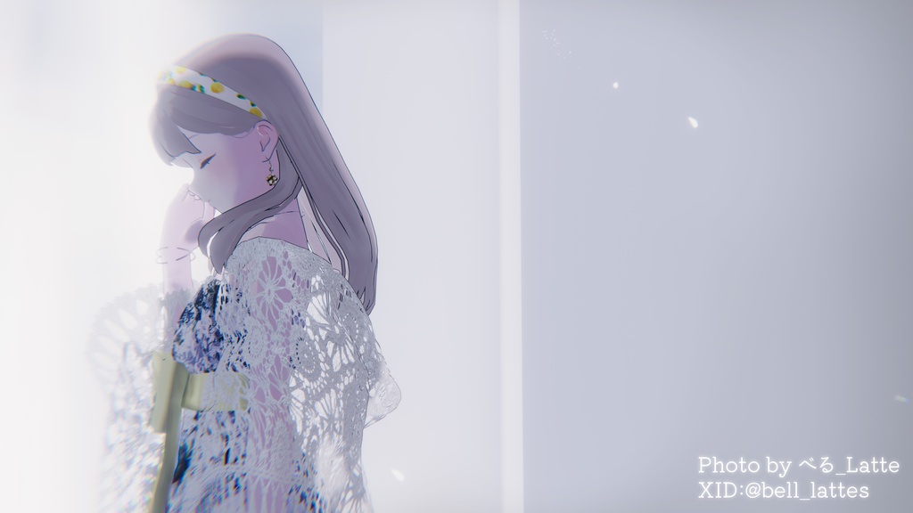 【11アバター対応】🪞MyLadyLongHair🪞【おまけでワールドアセット付き】
