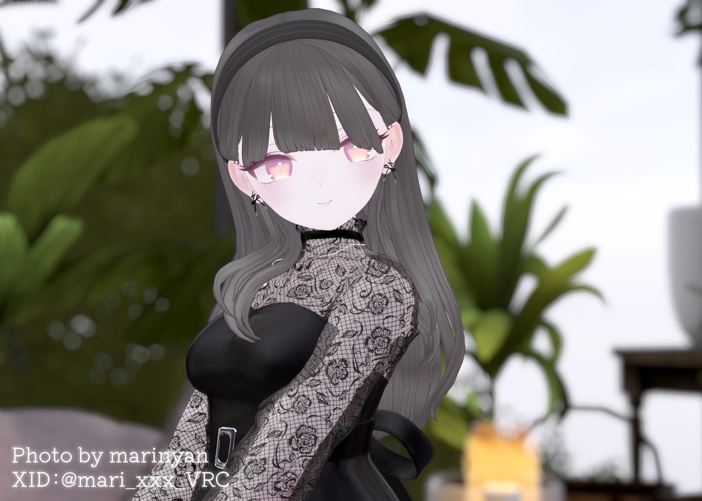 【10アバター対応】🪞MyLadyLongHair🪞【VRC想定Hair】