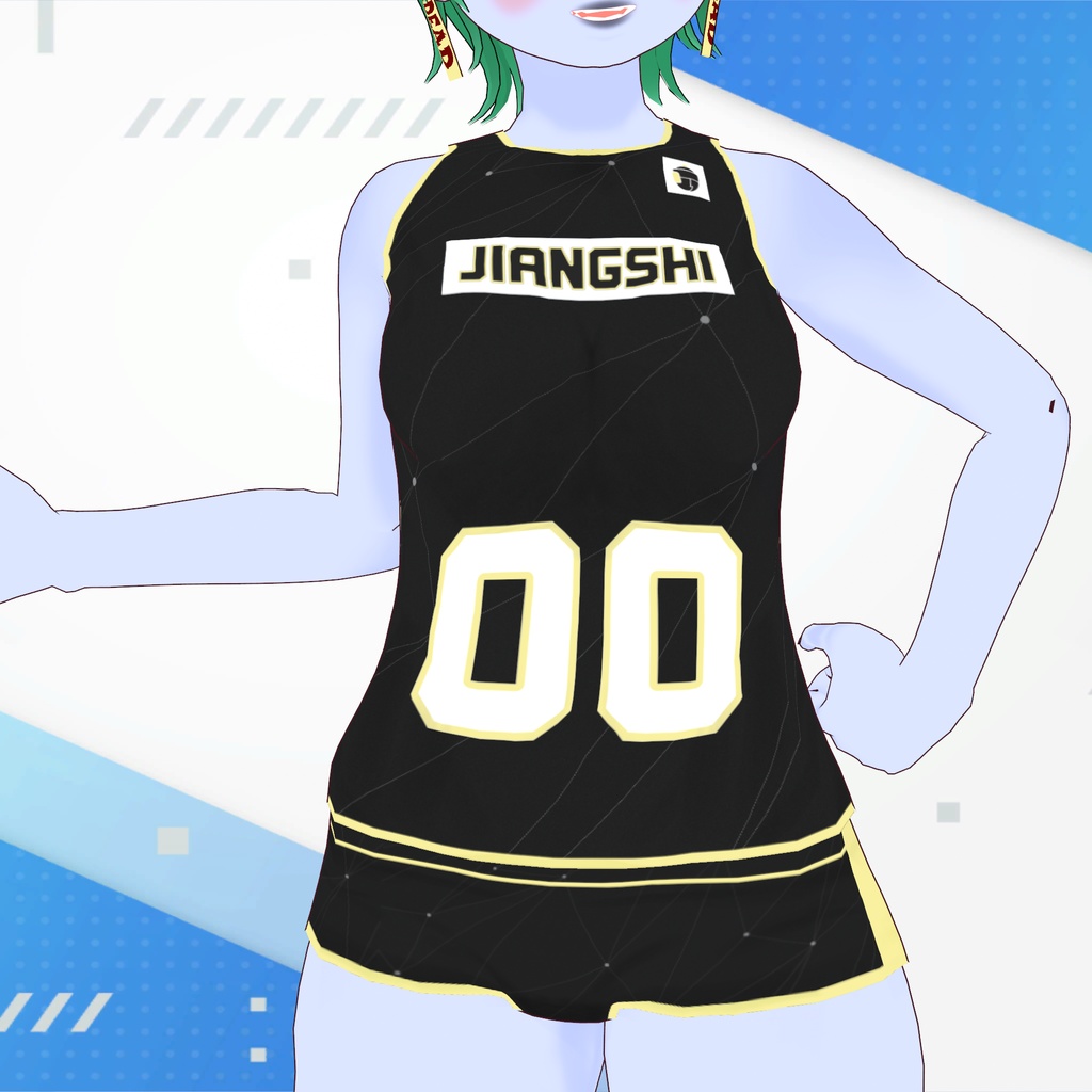 New FREE 3 Volleyball Outfit Textures for VRoid Avatars