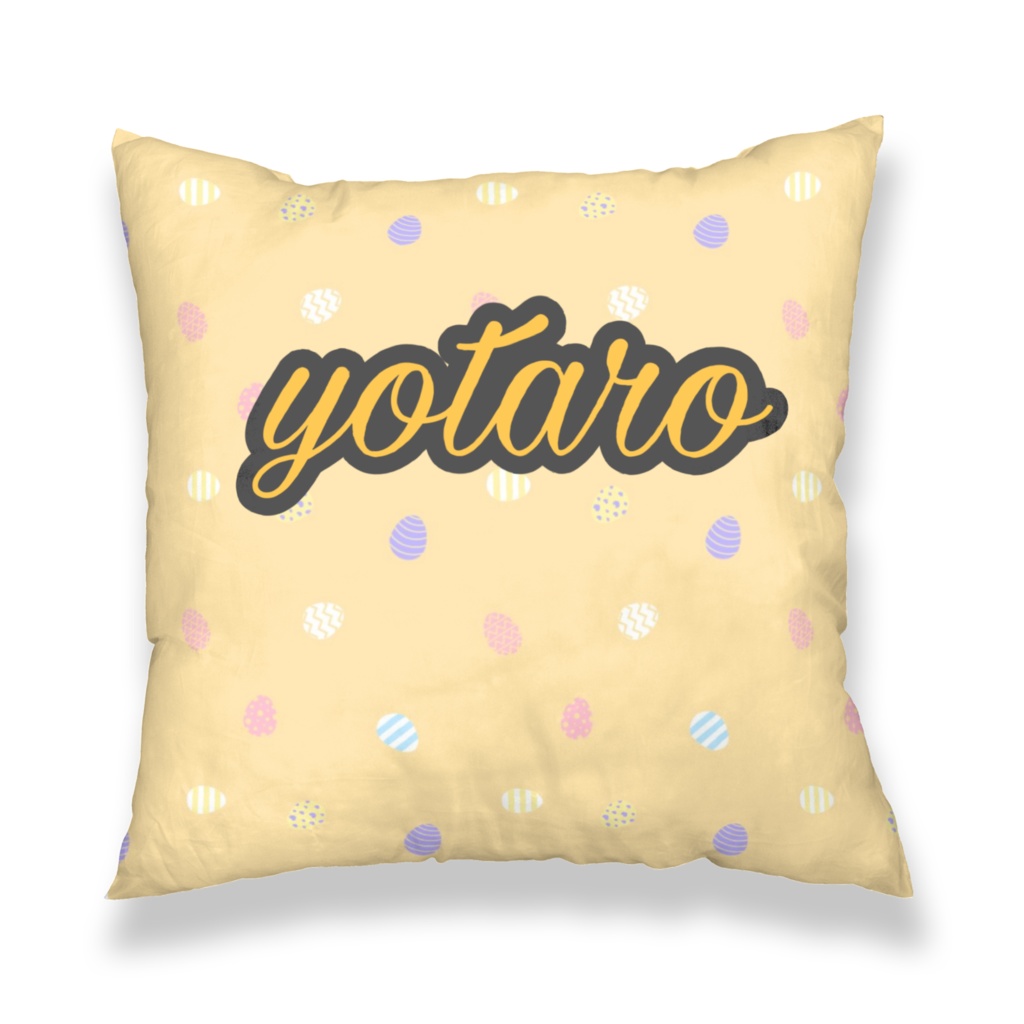 クッションカバー(黄)