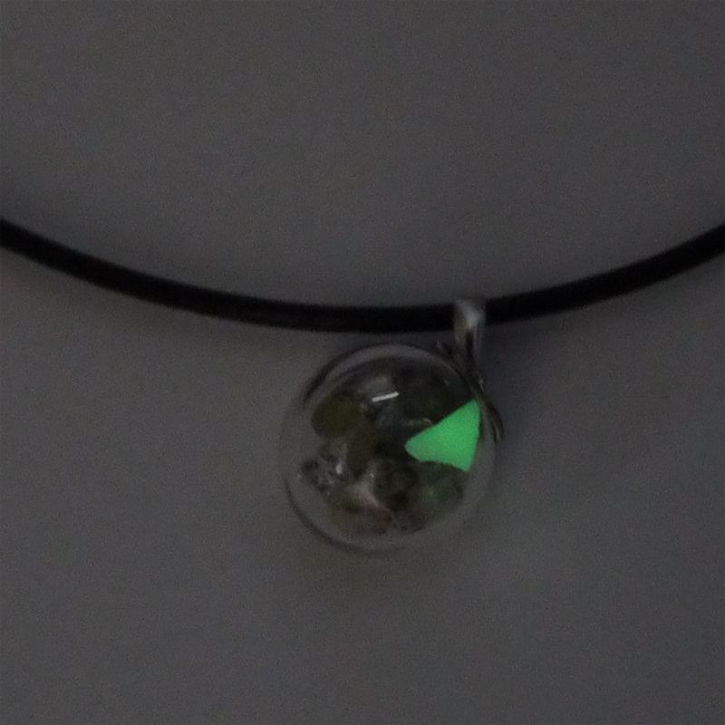 項羽 ガラスドームペンダント