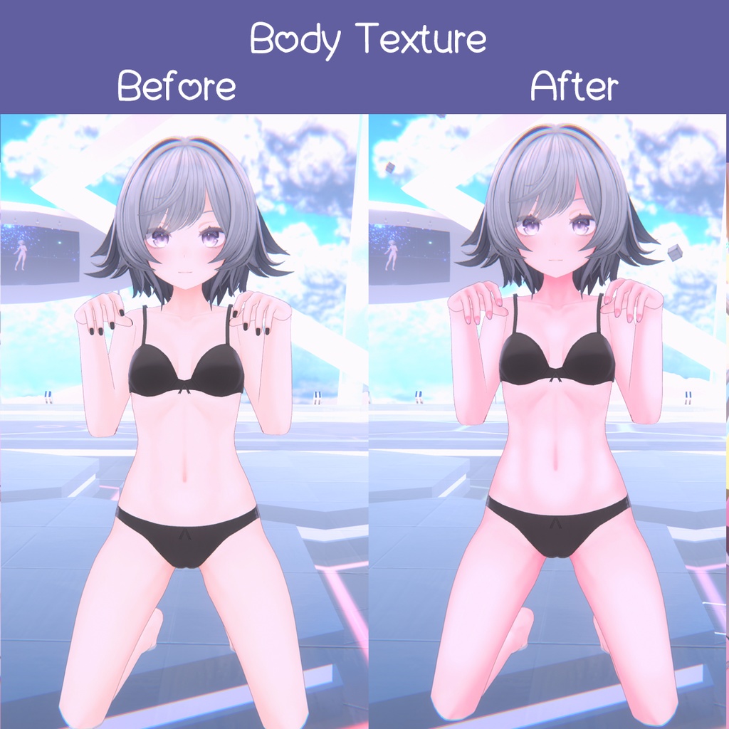 ☆【むろむ Muromu】Flowery Eyes & Makeup & Body Texture