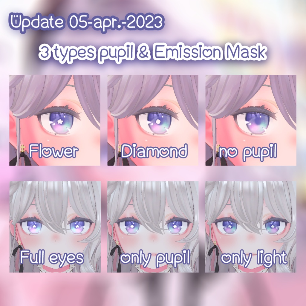 ☆【むろむ Muromu】Flowery Eyes & Makeup & Body Texture