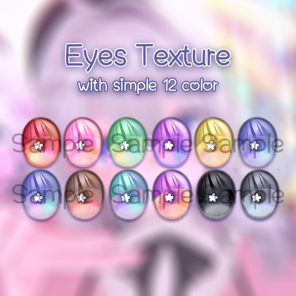 ☆【むろむ Muromu】Flowery Eyes & Makeup & Body Texture