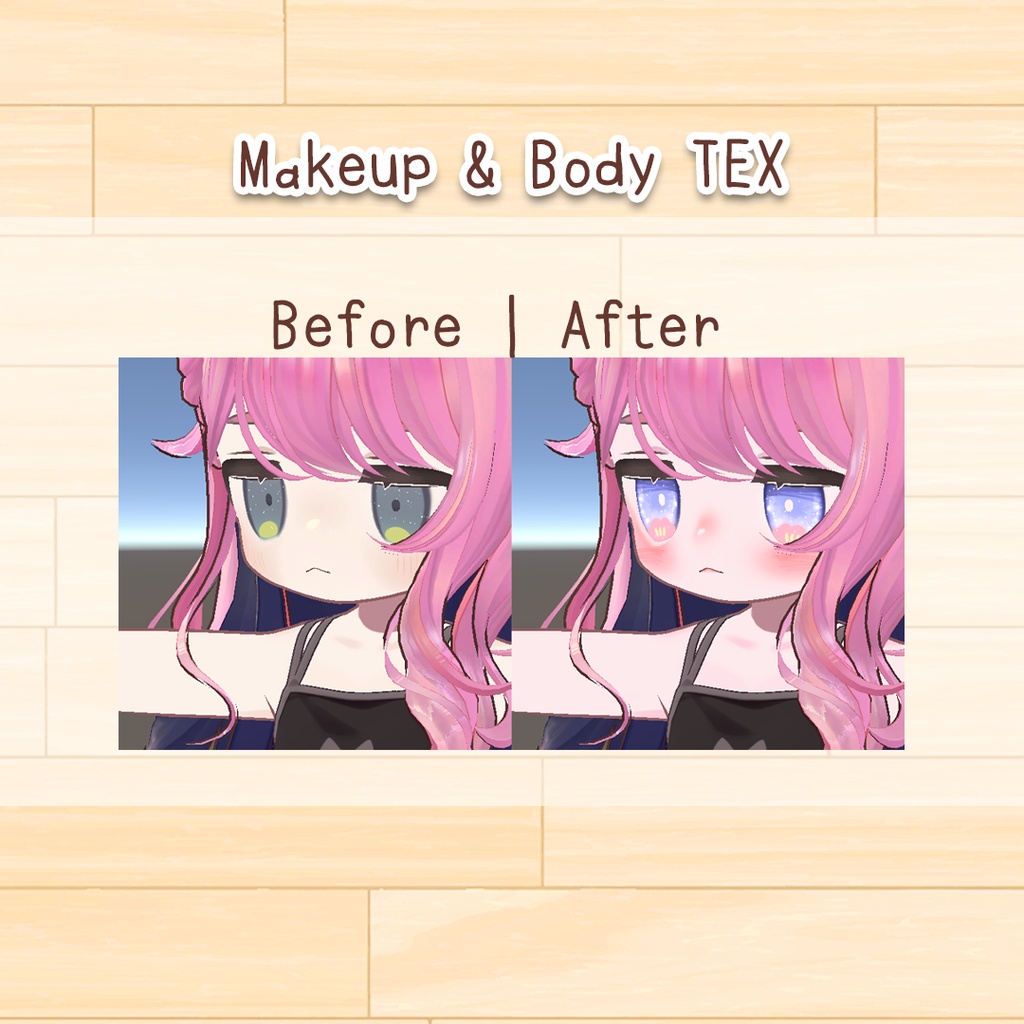 ☆【キプフェル Kipfel】Coral Eyes & Makeup & Body Texture #aarumimi