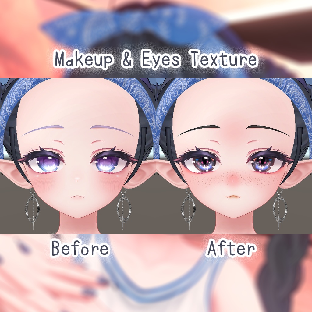☆【愛莉 Airi】Freckled Girl Makeup Texture #aarumimi