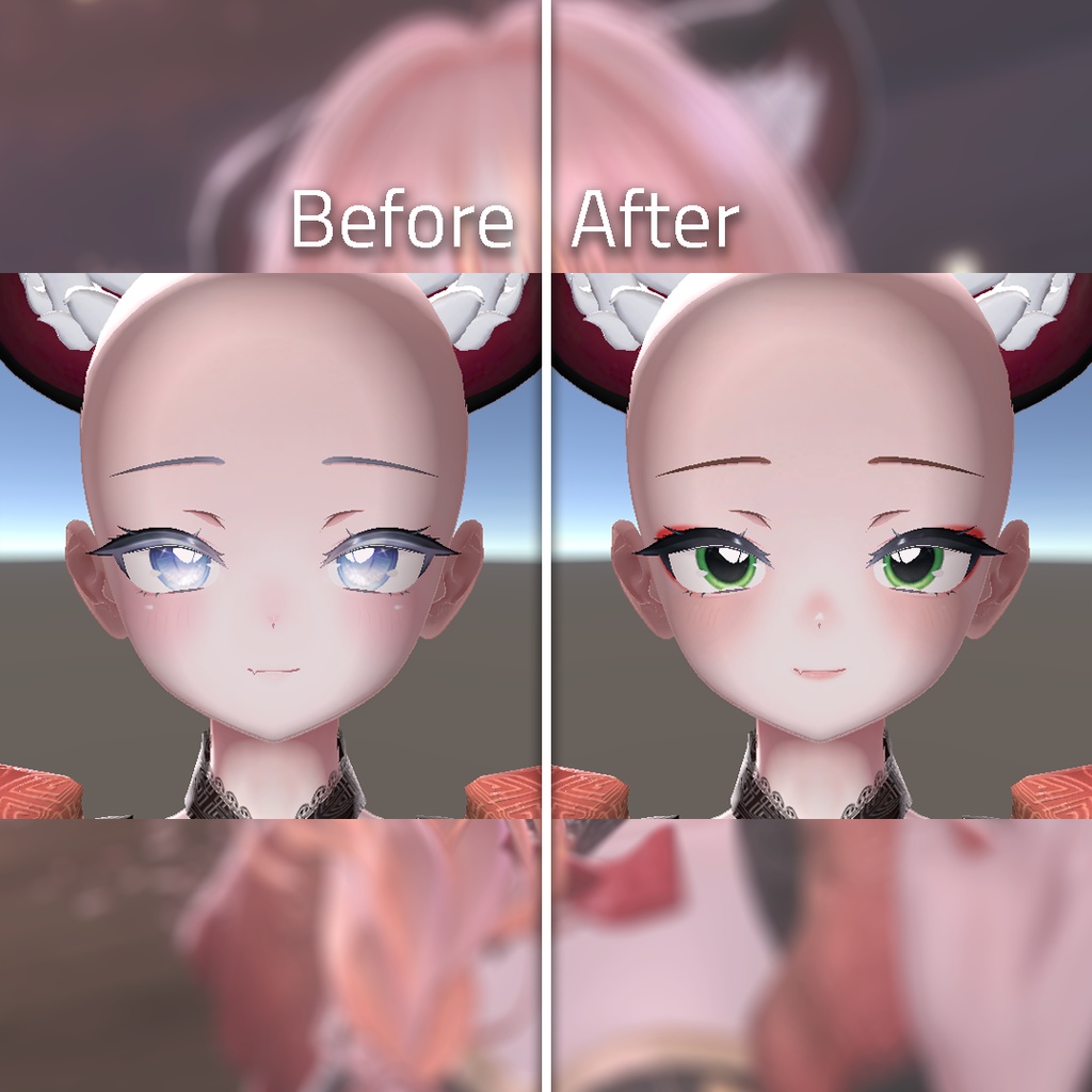 ☆【しお Sio】Peony Makeup Texture #aarumimi