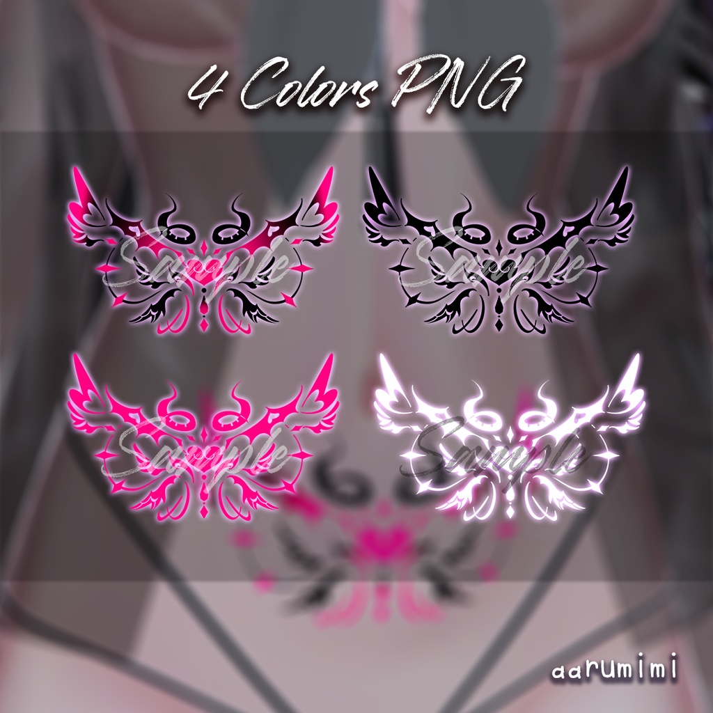 ☆【入れ墨 PNG Only】Lustriel Tattoo #aarumimi
