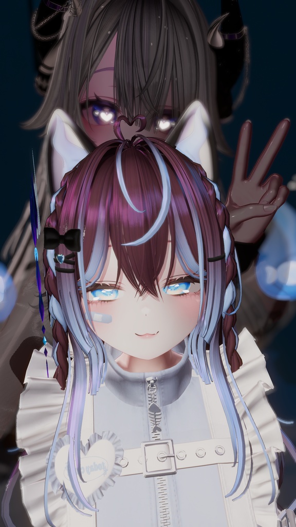 ☆【𝑴𝒊𝒔𝒕 𝑯𝒂𝒊𝒓】Gradient Mask Texture #aarumimi