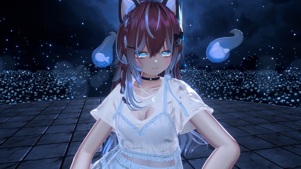 ☆【𝑴𝒊𝒔𝒕 𝑯𝒂𝒊𝒓】Gradient Mask Texture #aarumimi