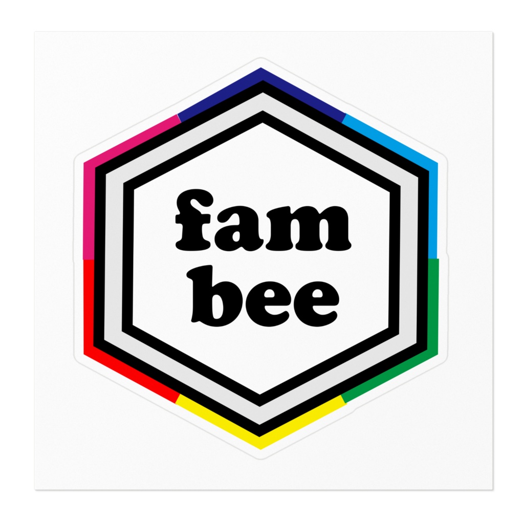 fambee オリジナルステッカー