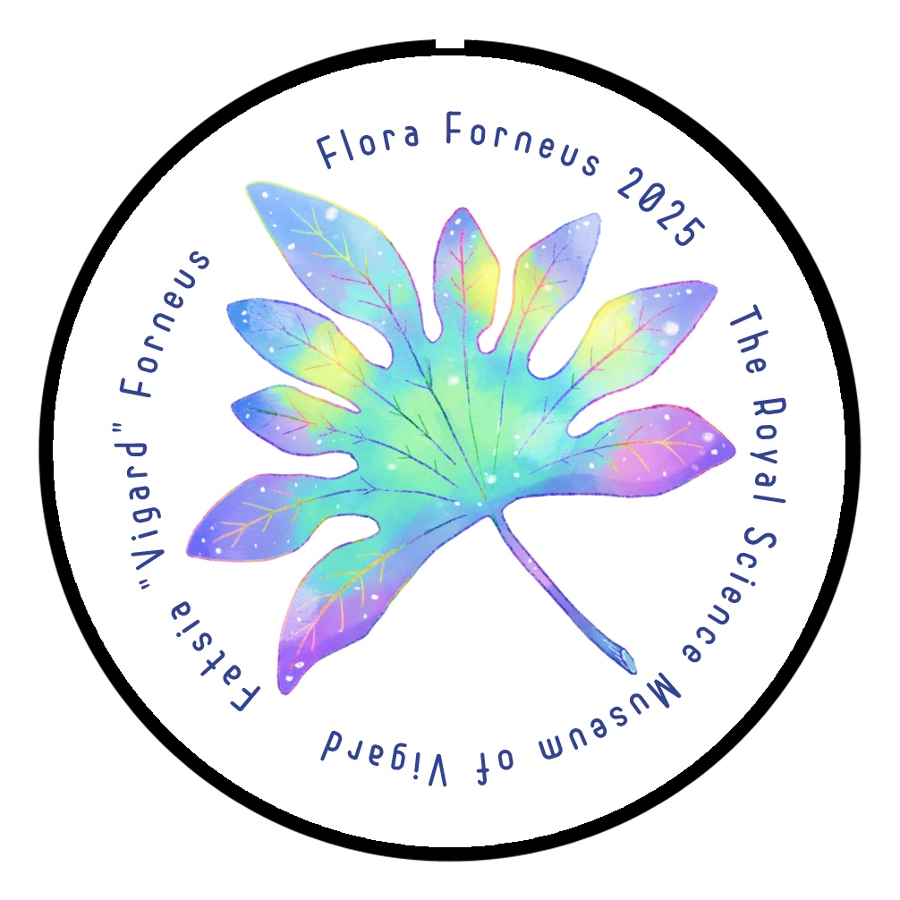 大フォルネウス植物展・缶バッチ