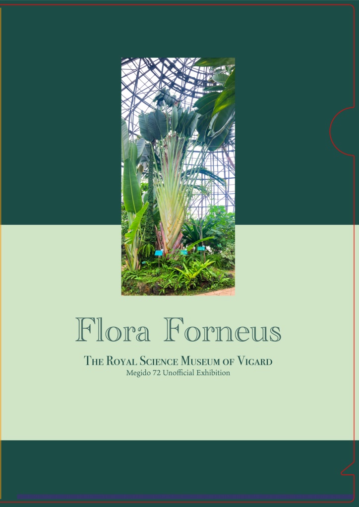 大フォルネウス植物展・クリアファイル
