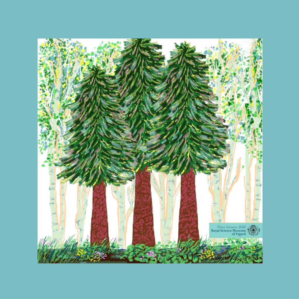 大フォルネウス植物展・ハンカチタオル