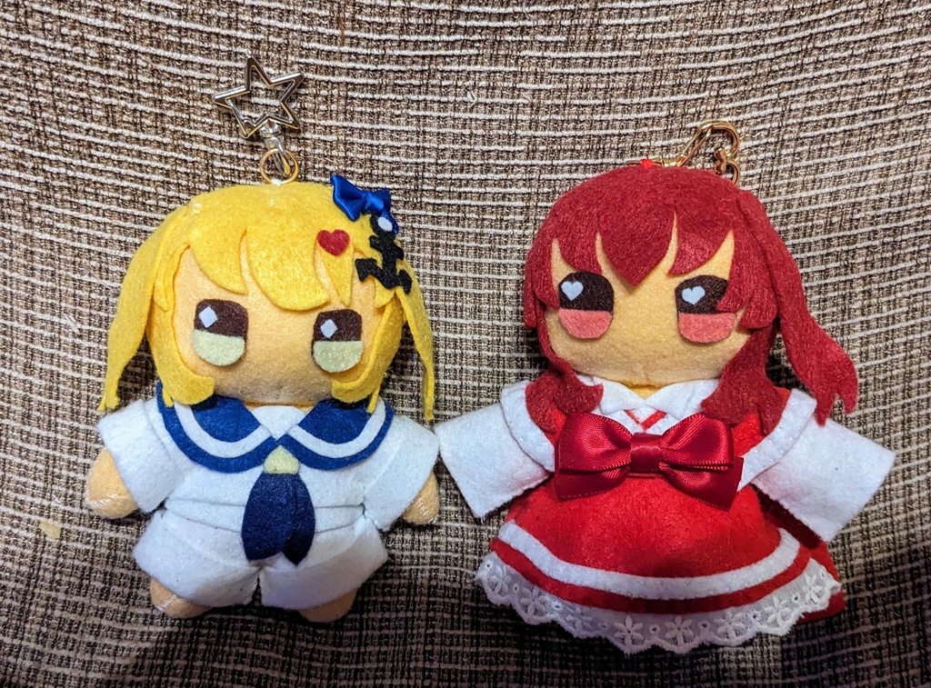 夢美＆ちゆり　ぬいぐるみ