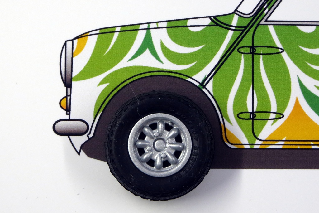 1/24 タミヤ製ミニ用10inアルミホイール