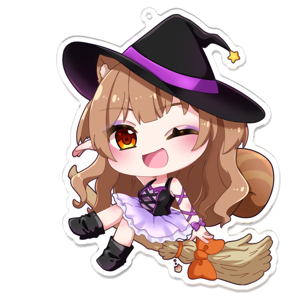 詩茉ありすハロウィンアクリルキーホルダー
