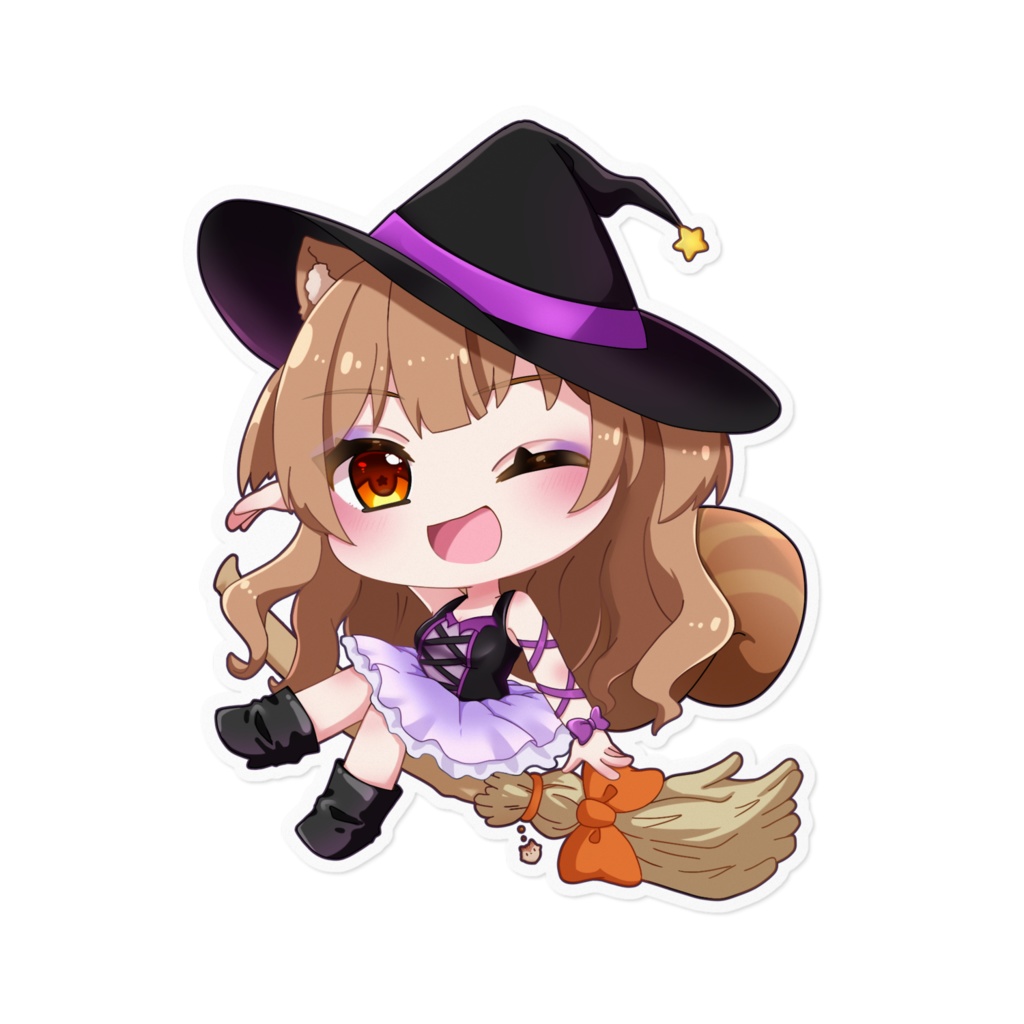 詩茉ありすハロウィンステッカー大