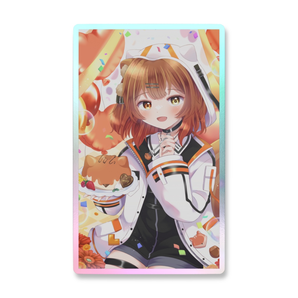 詩茉ありすBDスマホステッカー(オーロラVer)