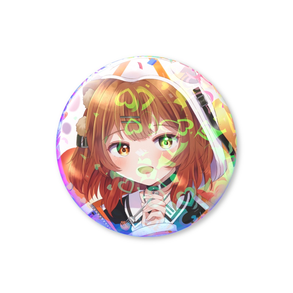 詩茉ありすBD缶バッチ(ホログラムVer)