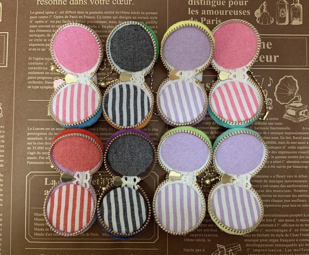 ゆめマカロンポーチ