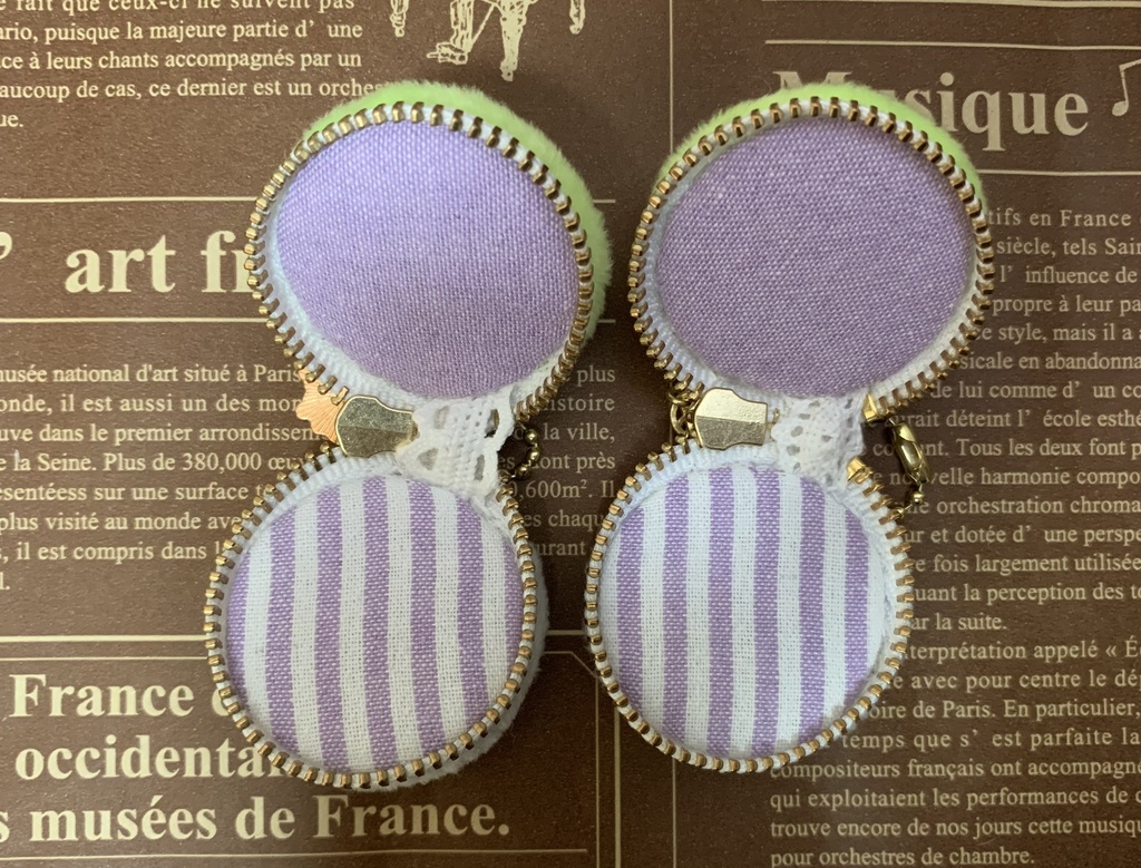 ゆめマカロンポーチ