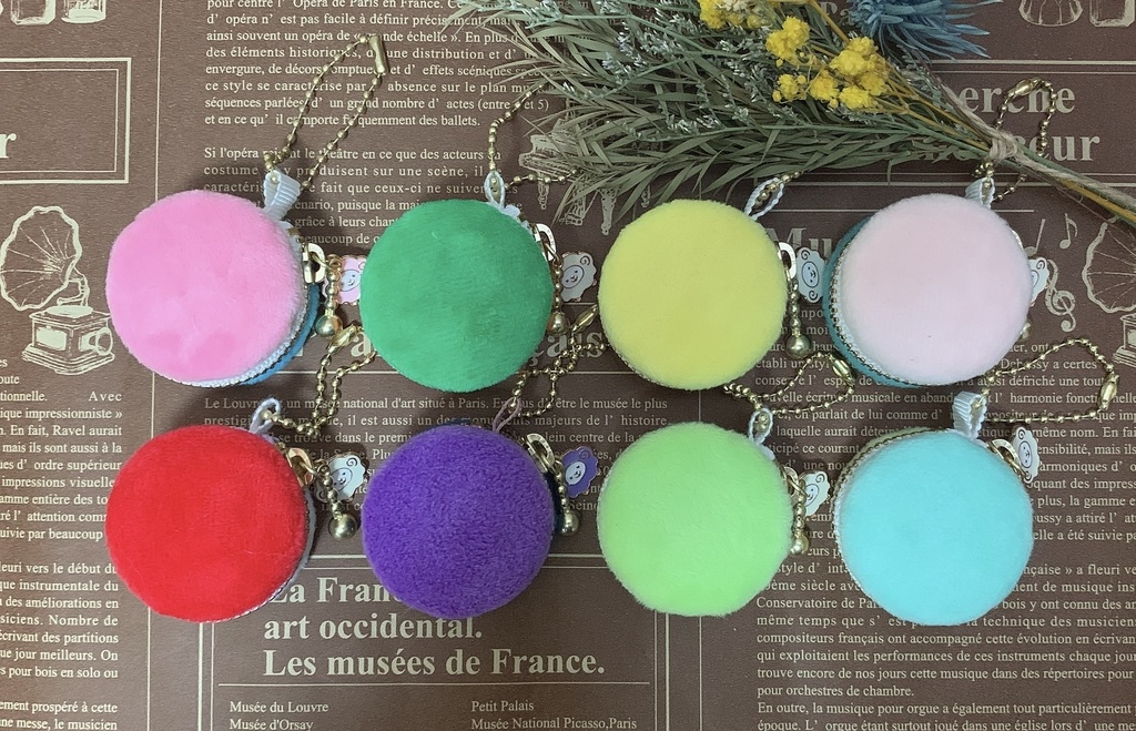 ゆめマカロンポーチ