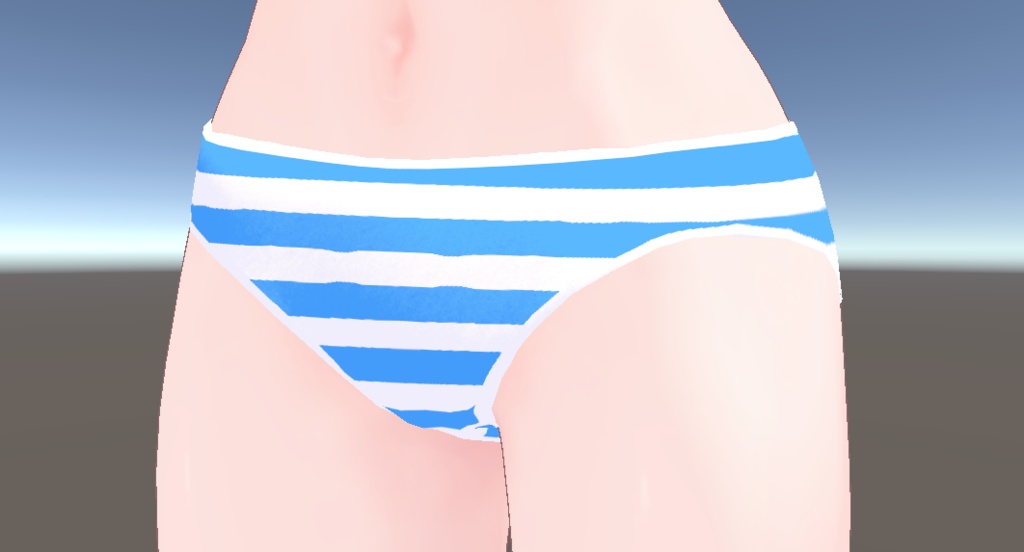 Striped Underwear Texture for Tolassトラス