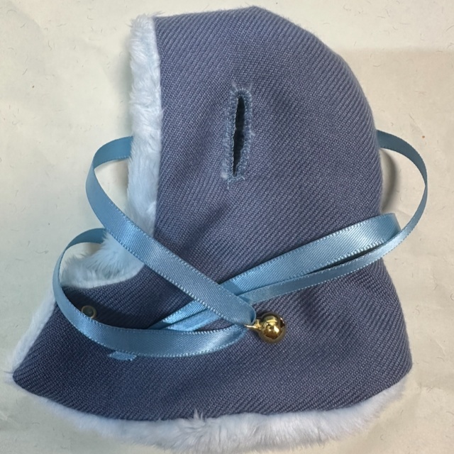 【ちみけもサイズ】耳だしマント