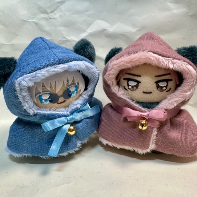 【ちみけもサイズ】耳だしマント