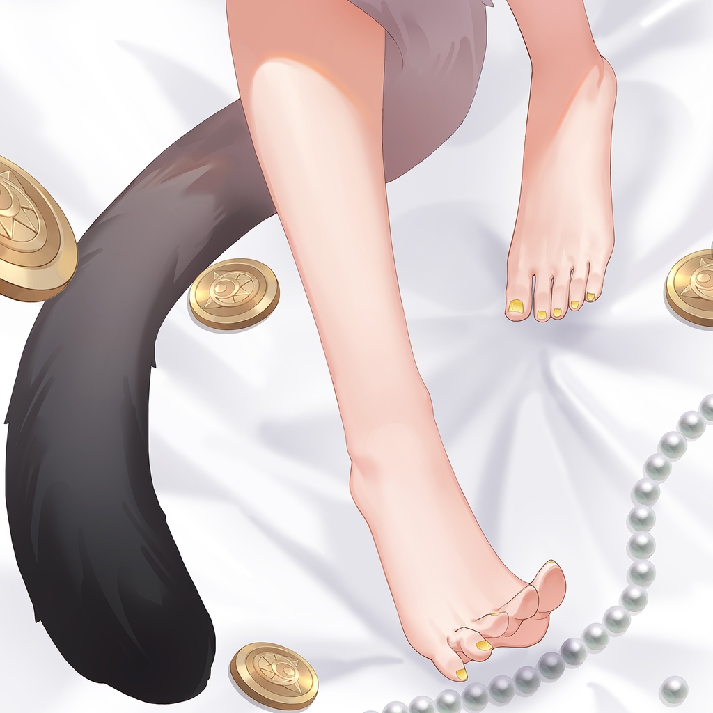 【常時受注】HSR サフェル 抱き枕カバー/Cipher Pillow
