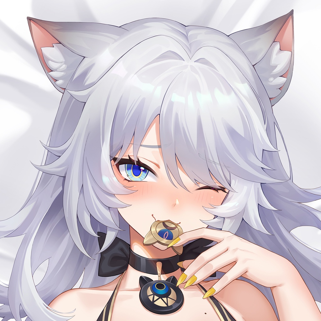 【常時受注】HSR サフェル 抱き枕カバー/Cipher Pillow