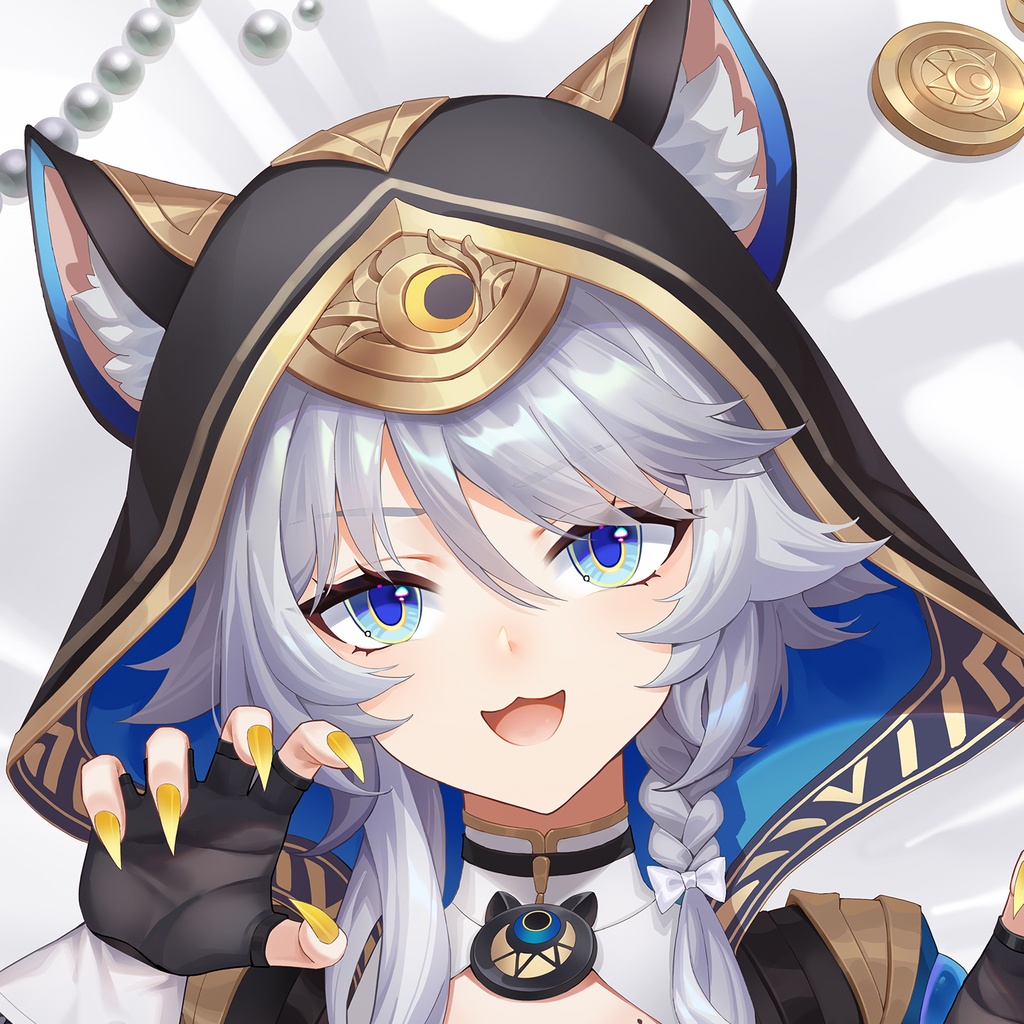 【常時受注】HSR サフェル 抱き枕カバー/Cipher Pillow