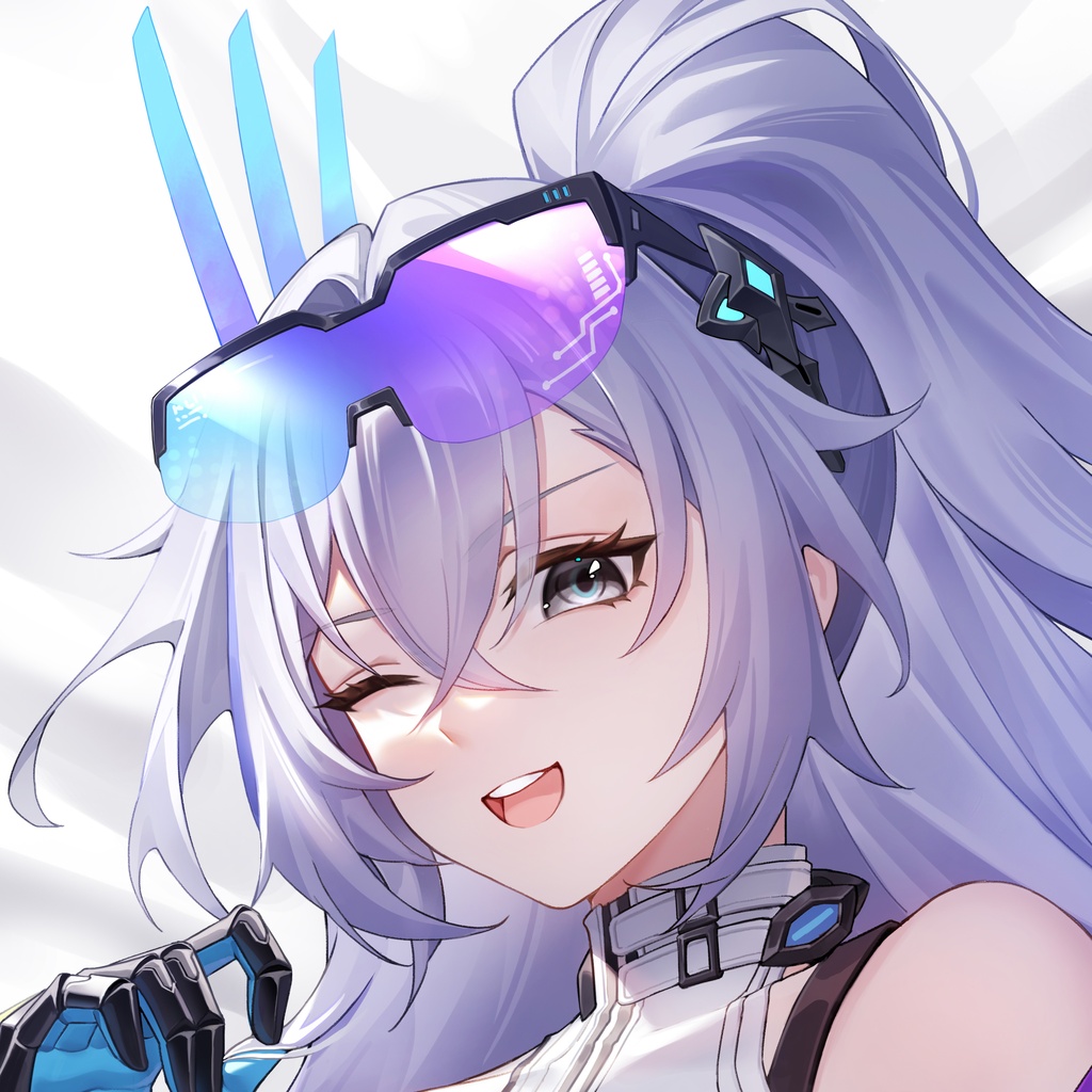 【常時受注】HSR 銀狼 LV.999 抱き枕カバー/Silver Wolf LV.999 Pillow