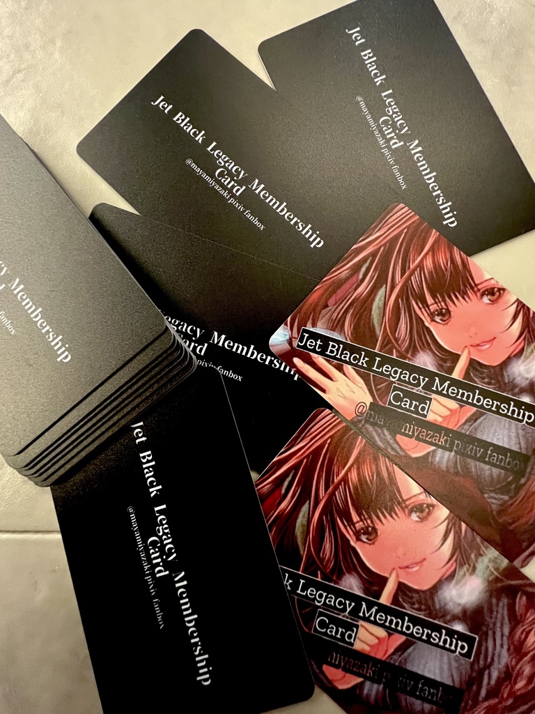 ブラック(漆黒)レガシィ会員様限定カード
