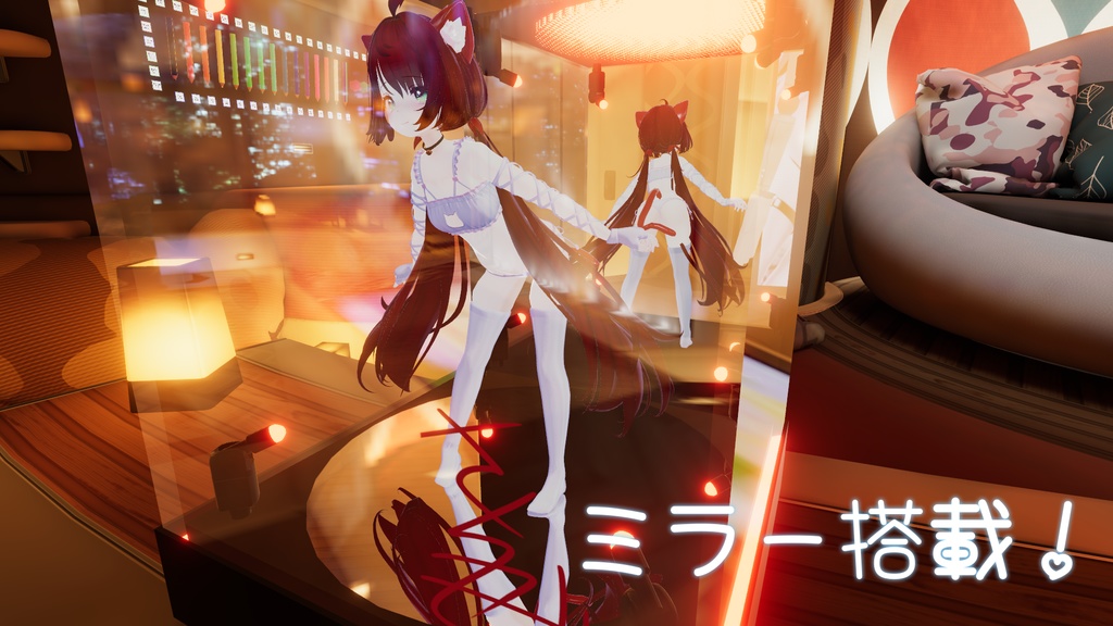 【VRC用】Mashiro's Showcase【ワールドギミック】