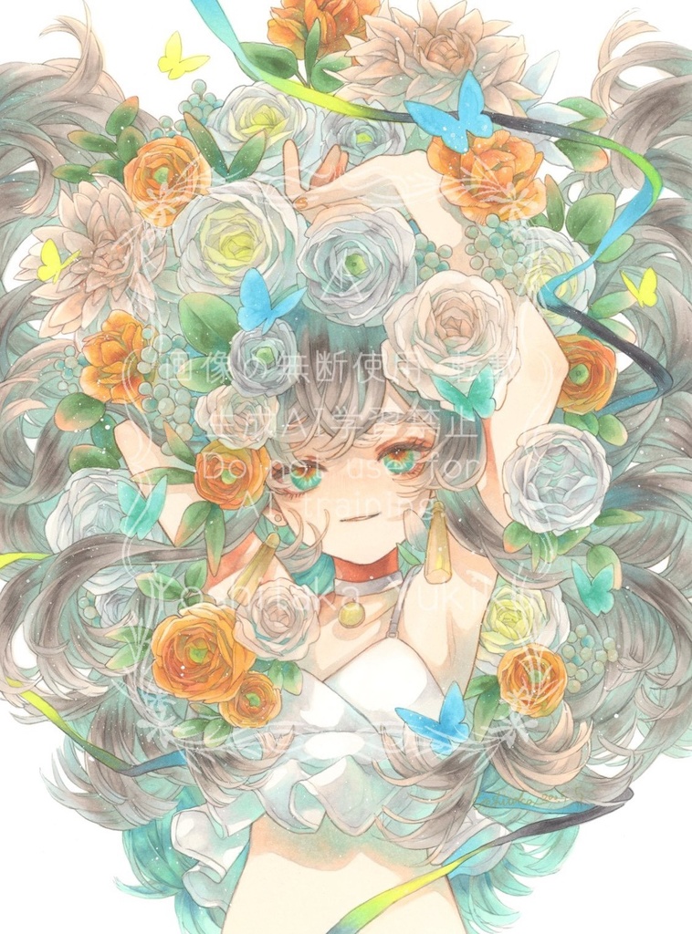 額装作品【Re:birth】着払い作品
