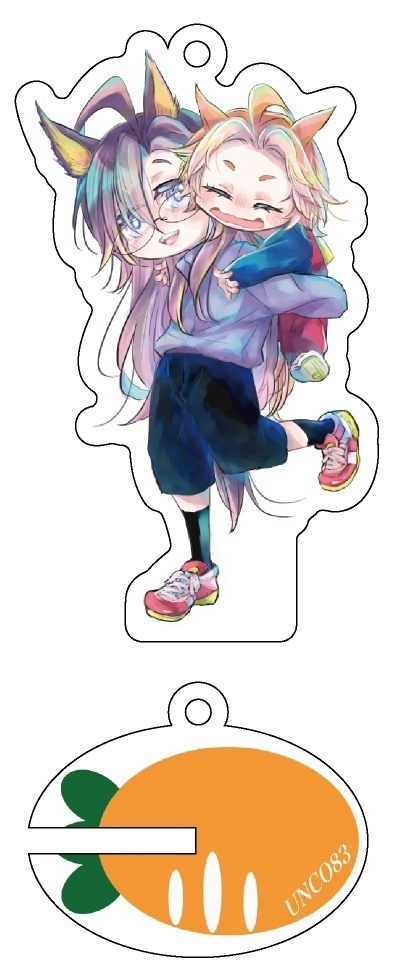 なかよちまいアクリルキーホルダー