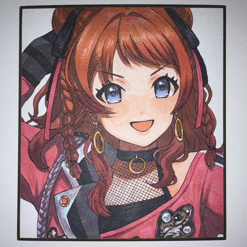 直筆ミニ色紙 花海咲季